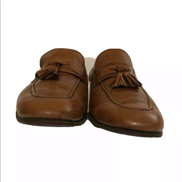 French Shriner Mens Size 10.5 M Brown Leather - Picture 4 of 7